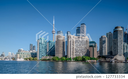 city of toronto skyline and street views city of toronto skyline and street views 127733334