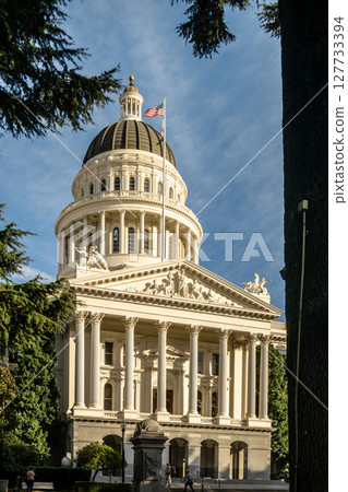 California State Capitol Building at evening California State Capitol Building at evening 127733394