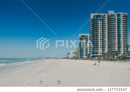 hotels and beach scenes at clearwater florida hotels and beach scenes at clearwater florida 127733547