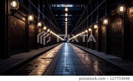 creative light bulbs illustrations . Background concept. Generated Image 127733696