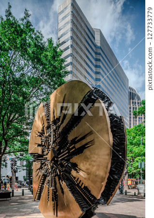 Downtown of Charlotte North Carolina skyline and architecture Downtown of Charlotte North Carolina skyline and architecture 127733779