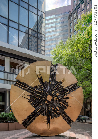 Downtown of Charlotte North Carolina skyline and architecture Downtown of Charlotte North Carolina skyline and architecture 127733802