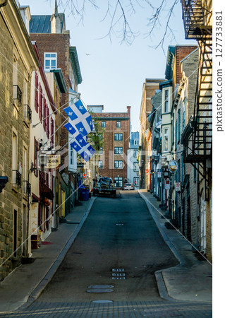 Canada, Old Quebec City tourist attractions, and beautiful architecture Canada, Old Quebec City tourist attractions, and beautiful architecture 127733881