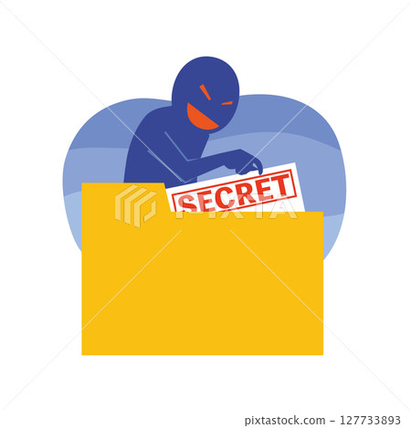 資料窺視與竊盜的圖示 127733893