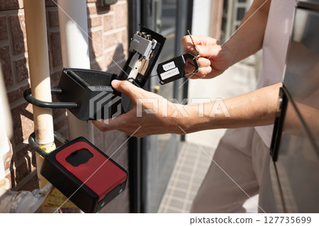 Private accommodation key box key box Private accommodation key box key box 127735699