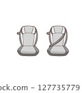 Junior seat (seat belt) 127735779