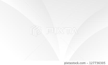 abstract white background with curve lines and creased texture decoration 127736305