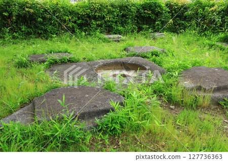 本藥師寺史蹟、東塔基石 127736363