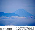 Mount Fuji as seen from Mount Yunomaru 127737098