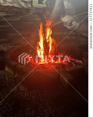 the fire burns in the furnace, the fire the fire burns in the furnace, the fire 127737411