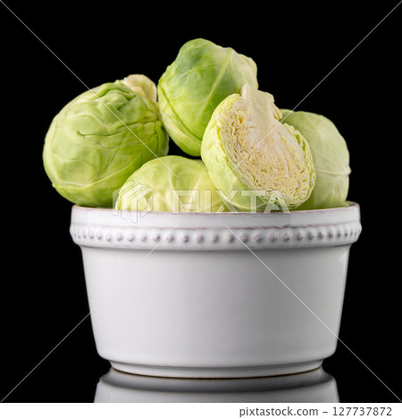 Fresh brussels sprouts 127737872