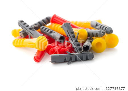 Colorful plastic dowels Colorful plastic dowels 127737877