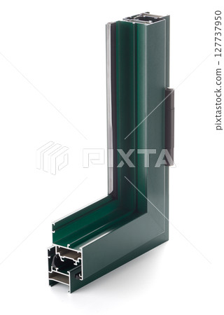 Aluminium window sample 127737950