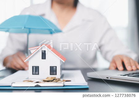 Concept business house finance protection office plan investment buy sell home ensuring idea financial security. residence agent hand protect purchase insurance and secure favorable loan deal. Concept business house finance protection office plan investment buy sell home ensuring idea financial security. residence agent hand protect purchase insurance and secure favorable loan deal. 127738076