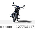Bike on a white background 127738117