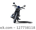 Bike on a white background 127738118