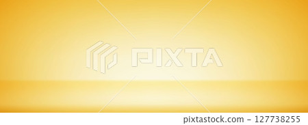 Gold gradient studio room design. Light yellow podium concept wallpaper. Golden wall and floor surface backdrop for presentation, product showcase, mockup template. Vector empty shelf display backdrop Gold gradient studio room design. Light yellow podium concept wallpaper. Golden wall and floor surface backdrop for presentation, product showcase, mockup template. Vector empty shelf display backdrop 127738255