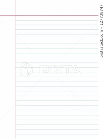 Blank Lined Notebook Page Blank Lined Notebook Page 127739747