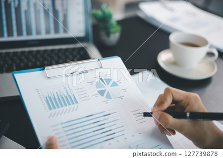 Business growth, decided to invest money in stock market, financial strategies and banking expertise to income substantial stack of investment capitalize on trade opportunities within economy return. 127739878