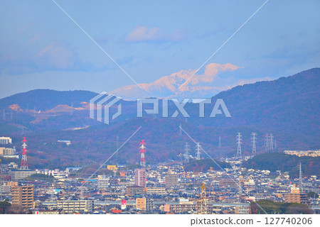 Aichi Prefecture: View from Ryusenji Temple in Moriyama Ward, Nagoya City, toward Kasugai City Aichi Prefecture: View from Ryusenji Temple in Moriyama Ward, Nagoya City, toward Kasugai City 127740206