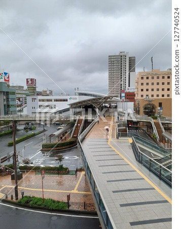 雨後的上尾站東口前 127740524