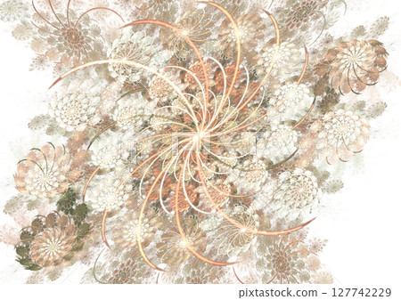Soothing - the glow of flower petals - 127742229