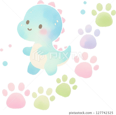 Adorable Dinosaur Birthday 127742325