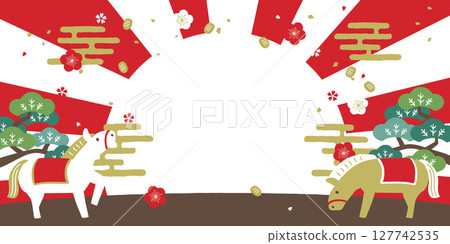 2026年新年背景插圖 127742535