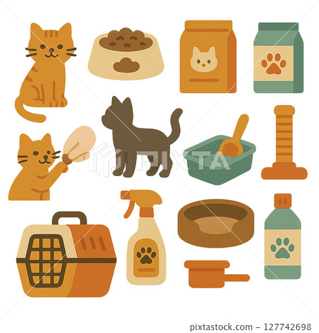 Cat breeding material set 127742698