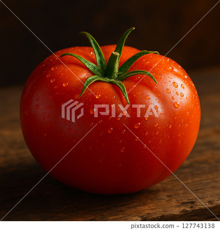 Harvested tomatoes 127743138