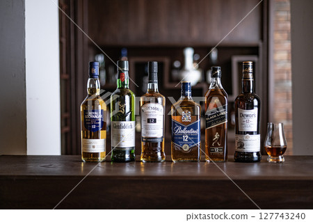 蘇格蘭威士忌 12 年陳釀單一麥芽混合英國蘇格蘭艾雷島 127743240