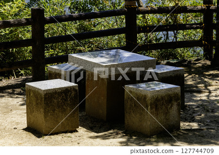 石桌組合，休息區，休息點 127744709