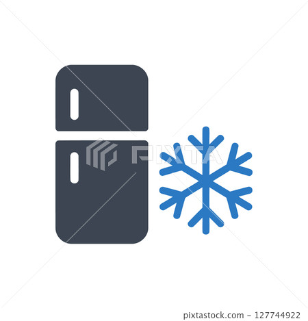 Refrigerator Snowflake Icon Refrigerator Snowflake Icon 127744922