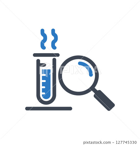 Test Tube Analysis Icon Test Tube Analysis Icon 127745330