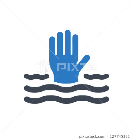 Drowning Hand Icon Drowning Hand Icon 127745331