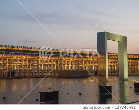 EXPO2025 Water Plaza, the venue for the water show EXPO2025 Water Plaza, the venue for the water show 127745481
