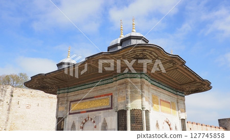 Türkiye Topkapi Palace Ahmet III Fountain 127745858