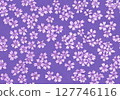 Seamless background material of moss phlox 127746116