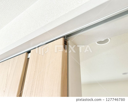 Sliding door, door rail, ceiling 127746780