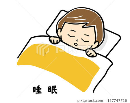 一個女孩睡得很香 127747716
