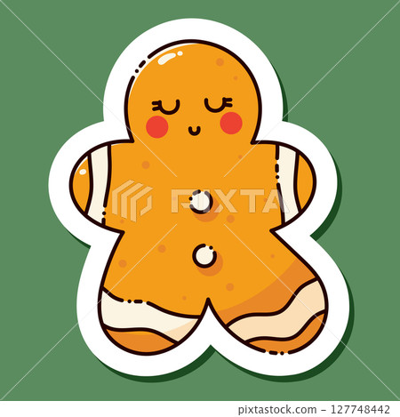 Cute New Year object. 127748442