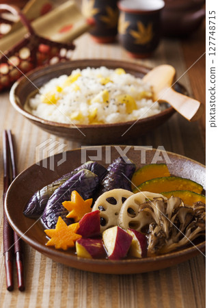 秋季蔬菜炒浸泡 127748715