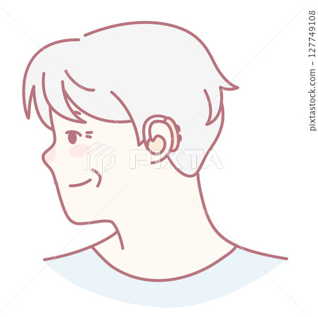 A whimsical illustration of a charming person with light hair, reflecting creativity A whimsical illustration of a charming person with light hair, reflecting creativity 127749108