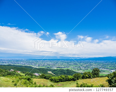 The view from Mount Inaba 127749357