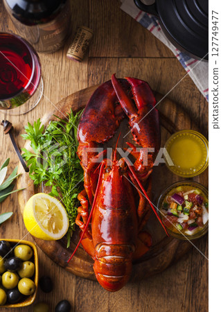 龍蝦/紅龍蝦 127749477