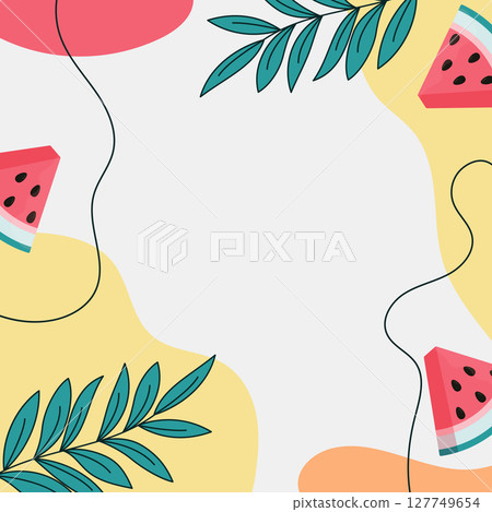 summer background with copy space 127749654