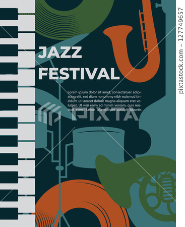 jazz festival poster jazz festival poster 127749657