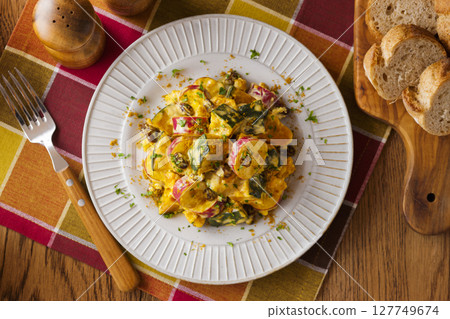 南瓜地瓜沙拉 127749674