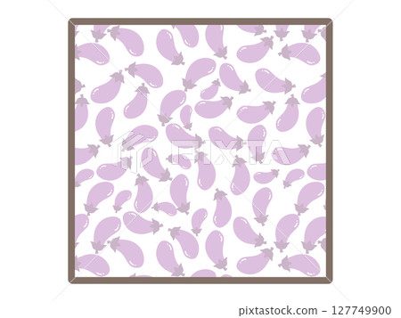 Eggplant square frame 127749900
