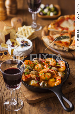 Ahijo的蝦和蘑菇 127750789